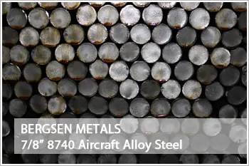 Seven Eights Inch 8740 Aircraft Alloy Steel