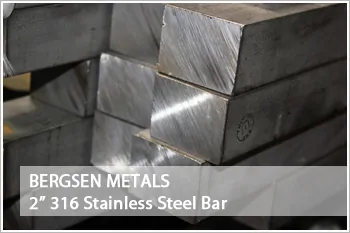 Two Inch 316 Stainless Steel Bar